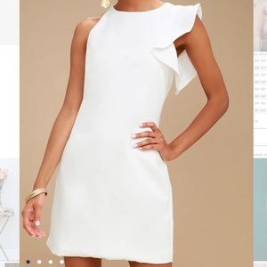 Lulus White Dress. Size XXS.
